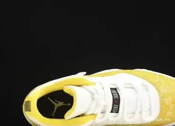 Jordan 11 Snakeskin” “Yellow Low Air 0701